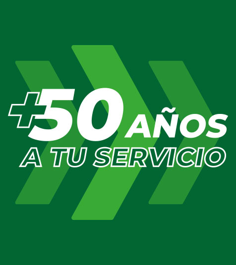 Más de 50 años a tu servicio