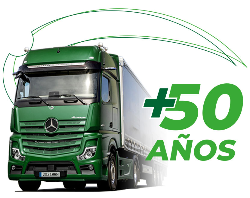 Más de 50 años transportando